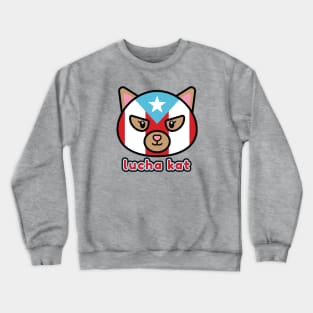 Lucha Kat x Puerto Rico Crewneck Sweatshirt